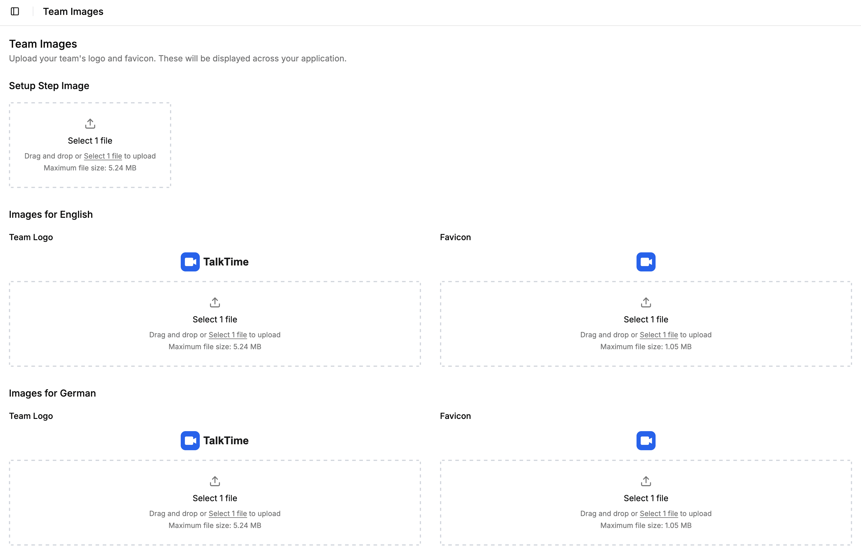 Configure Company Styles and Images screenshot 1